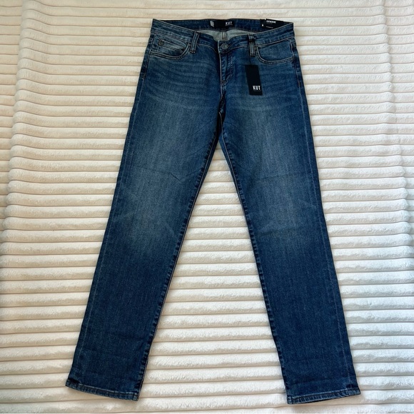 KUT From the Kloth Women's Catherine Boyfriend Medium Wash Jeans Size 6 - Picture 3 of 7